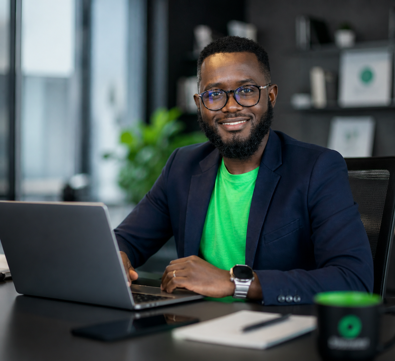 Professional using GoPaperless